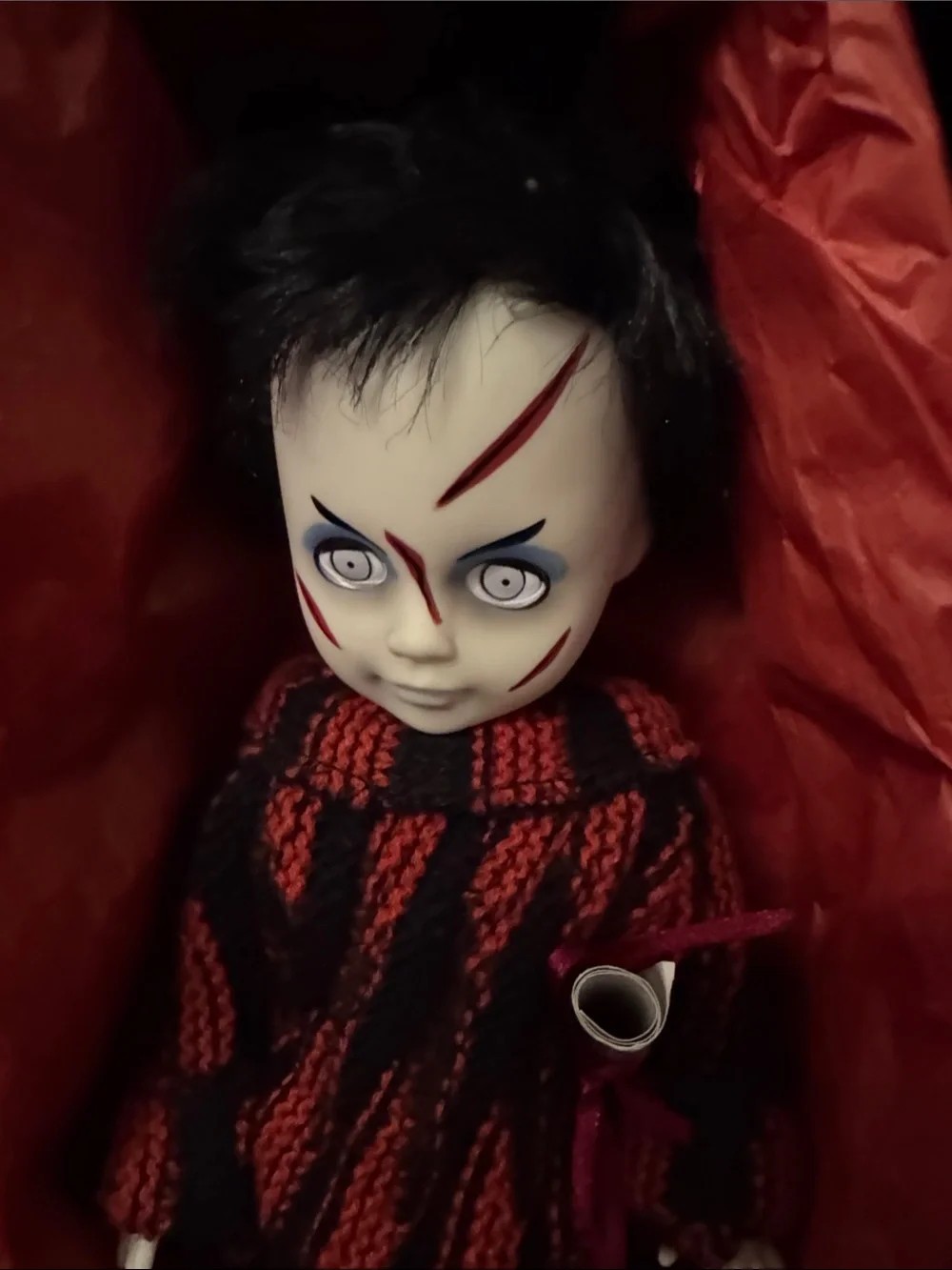 Wolfgang Red & Black Living Dead Doll – Collectible Toy